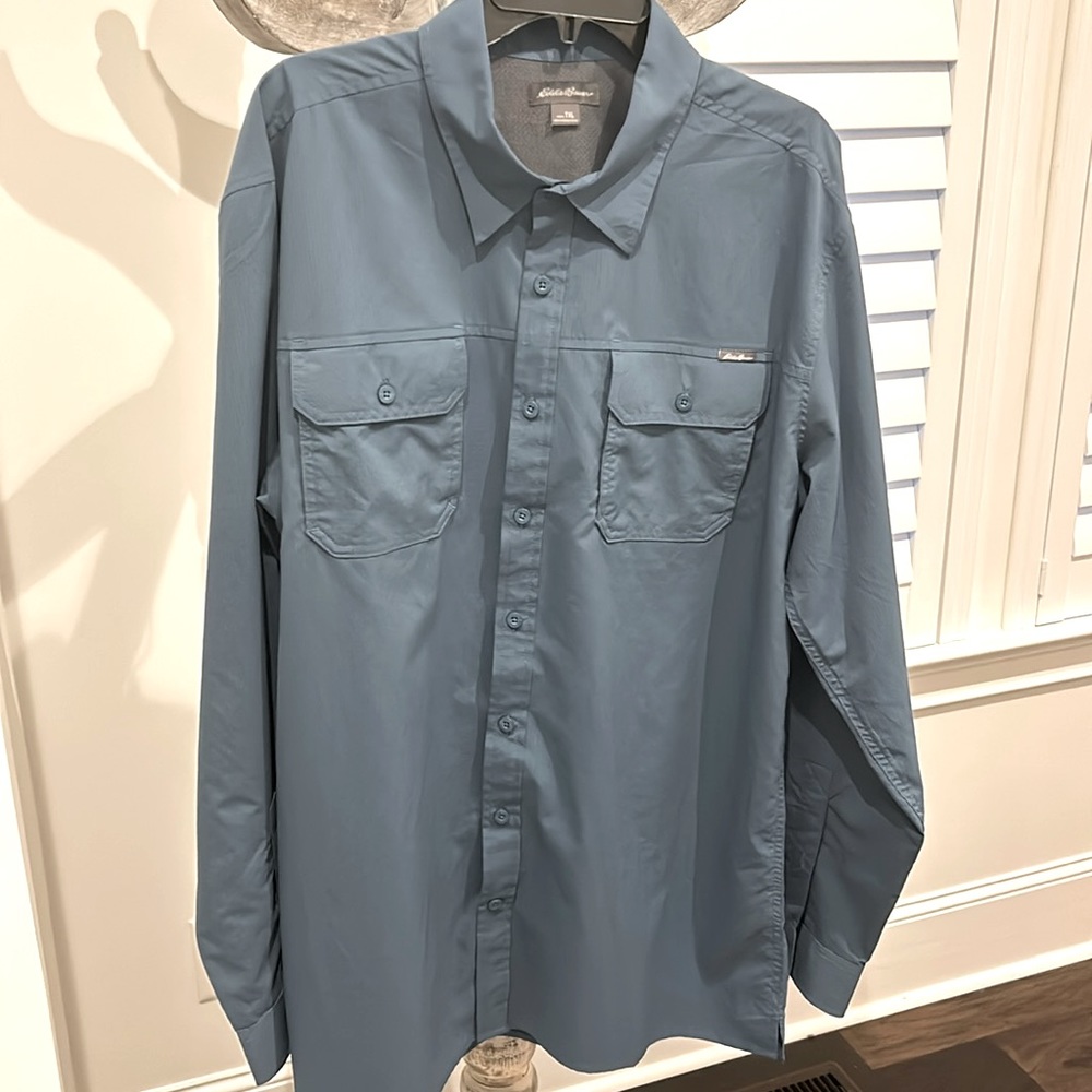 Men's TXL Eddie Bauer shirt 100 % polyester